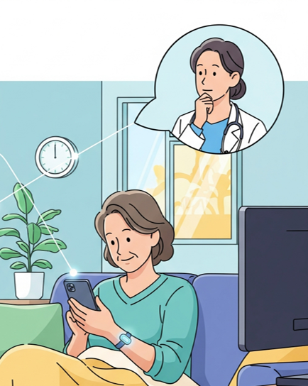 Monitoramento remoto do paciente